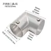 Conectores Fixadores de Tubo de Aço Inoxidável 19/25/32mm para Varal de Roupas, Fixadores de Novo Produto, Conector de Três Vias para Tubo Curvo