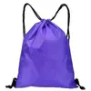 Mochila impermeable con cordón deportiva hecha a medida para hombres y mujeres, mochila para estudiantes, bolsa para clase de entrenamiento de baloncesto con logo impreso