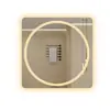 Espejo Inteligente de Pantalla Táctil Cuadrado de Moda para Montar en Pared HD con Luz Espejo de Inducción para Montar en Pared Espejo de Baño Personalizado