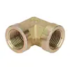 Conector de Manguera Hidráulica Pulgada a Métrico Alta Presión Ángulo Recto Codo Flare Expandido Tipo D 14 Conector de Conversión de Tubo