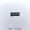 Etiquetas de Couro Silicone, Patches de Tecido para Sapatos e Chapéus, Etiquetas Decorativas, Acessórios de Vestuário, Patches de Tecido, Adesivos de Marca de Moda