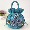 2026 Nuevo Modelo Bolso para Teléfono Móvil, Billetera para Monedas, Bolso de Noche, Bolso de Mano para Mujer, Neceser, Bolso Cubo Floral, Bolso Hecho a Mano para Mujer