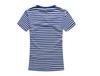 Camisa de verano de manga corta a rayas azules y blancas, camiseta de manga larga, camiseta Sea Spirit, camisa de cuello redondo para hombre, ropa de camuflaje de entrenamiento militar CVC