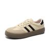 Zapatos de Entrenamiento Alemanes de Estilo Nuevo de Invierno con Forro de Felpa para Hombre, Modernos y Versátiles, Zapatillas de Estudiante a la Moda, Zapatos Deportivos Casuales de Cuero