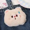 Pingente de Pelúcia de Animal Fofo Urso de Desenho Animado Decoração de Bolsa Acessórios de Chaveiro Porquinho Fofo Acessórios de Joia