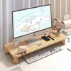 Suporte de altura ajustável para computador, suporte elevatório para tela de monitor, suporte de pescoço de ganso, base de extensão para mesa de estação de trabalho de escritório