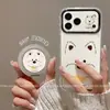 Funda para teléfono Apple 18 Pro Max iPhone 18 Pro con soporte, diseño elegante y moderno para mujer, con estampado de West Highland White Terrier