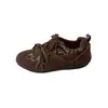 Zapatillas de entrenamiento alemanas retro de bloques de color, suela suave súper cómoda, planas casuales para mujer, zapatillas tipo Forrest Gump que hacen que los pies parezcan más pequeños, zapatillas deportivas versátiles para patineta