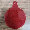 Novo Enfeite de Natal Acrílico com Glitter para Decoração de Casa DIY Artesanato com Glitter Decoração de Árvore de Natal