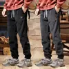 Envío RápidoPantalones Deportivos de Chenilla para Hombre de Primavera y Otoño, Pantalones Jogger para Hombre, Pantalones Casuales de Pana para Hombre