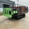 Fabricante de Veículo de Transporte Rastejante Totalmente Hidráulico Transportador de Bambu Moso de Montanha Rastejante Rastejante Chassi Rastejante com Controle Remoto