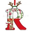 Colgante de Letra Inglesa Nuevo y Creativo Transfronterizo Acrílico Plano Árbol de Navidad Decoración para Fiesta en Casa Regalo