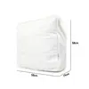 Bolsas Cosméticas de Algodão Branco, Necessaires, Todos os Tipos de Bolsas, Logo Personalizado, Comércio Nacional e Estrangeiro OEM, Processamento de Marca Própria