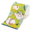 Comércio exterior 4 camadas gaze jacquard cartoon toalha infantil pedido de logo creche toalha de banho para bebê
