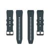 Adecuado para Huawei GT2pro correa de silicona hebilla negra Huawei watt4 pro correa convexa 20/22mm
