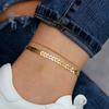 Europa y Estados Unidos transfronterizo nuevo temperamento moda cadena espiga lentejuelas simple collar clavícula cadena para el cuello doble joyería al por mayor