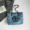 Bolsa de Grande Capacidade Moda Tendência Estilosa Casual Retrô Bolsa de Ombro Feminina Outono e Inverno 2025 Nova Bolsa Tote