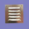 Rejilla de Ventilación Exterior a Prueba de Lluvia y Viento, Cubierta para Calentador, Rejilla de Salida de Aire de Aleación de Aluminio, Ventilación de Escape