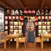 Tela de pared de restaurante japonés 3D casa jujiu papel tapiz mural decorativo de restaurante japonés papel tapiz de fondo de restaurante de sushi