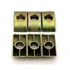 Cojín de Media Luna Cojín Semicircular Tuerca de Media Luna Conector de Plataforma Grande Cojín de Aleación Conector de Muebles Cuatro en Uno M8