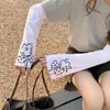 Manguitos Finos de Protección Solar de Rebajas para Mujer Verano Tendencia Guantes Protección UV Conducción Mangas de Brazo de Seda Helada Estudiante