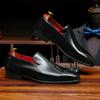 Mocasines para Hombre 2026 Modelo Nuevo Charol Brillante Zapatos Slip-On de Gama Alta Casuales de Piel