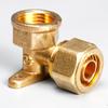 Conexión de tubería de aluminio plástico solar hebilla de cobre 1620 especificaciones completas 6 puntos accesorios para agua caliente y fría codo directo tee