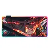 Venta Directa de Fábrica Alfombrilla de Ratón Luminosa de Una Pieza de Color RGB de Zoro Estilo Gaming Alfombrilla Grande para Teclado Alfombrilla Antideslizante para Escritorio