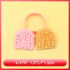 Serie del Día del Padre Cortadores de Galletas Papá Caricatura Realista Cortadores de Galletas DIY Galletas con Impresión Mejor Padre
