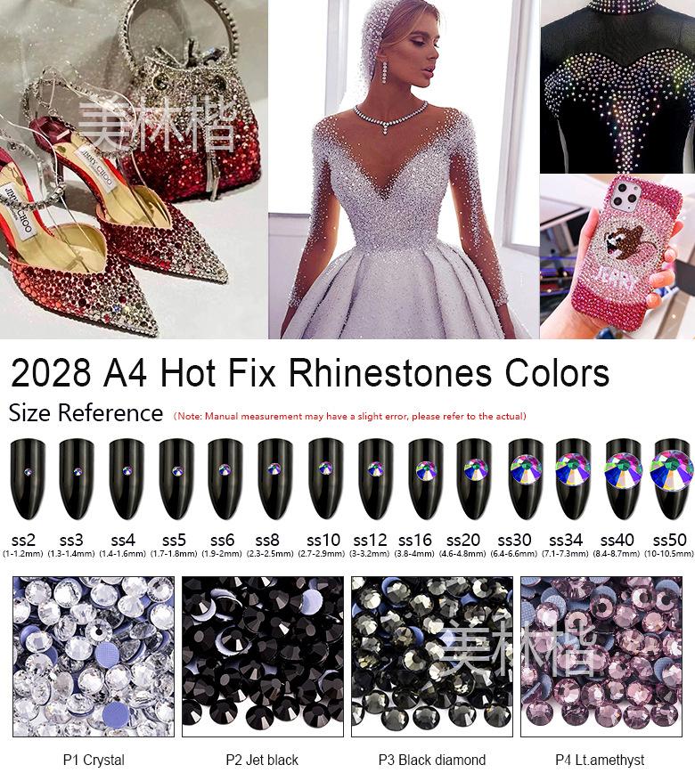 A4-烫钻玻璃平底钻水钻美甲钻diy服饰批发_01