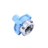 Conector de grifo universal, adaptador de acero metálico para manguera de entrada de lavadora, accesorios de manguera de entrada de lavadora hechos a medida