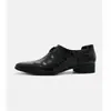 Zapatos de Piel de Punta de Piel de Vaca de Lujo Ligero, Simples, de Gama Alta, Negocios, Moda Estilo Británico, Zapatos de Hombre de Piel Genuina