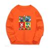Sudadera para Niños Transfronteriza en Stock Otoño Infantil Holgada Top de Otoño Ropa Infantil de Moda Primavera y Otoño Uniforme Escolar Uniforme de Clase