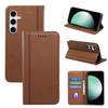 Funda de Cuero para Teléfono Móvil Samsung S25 Fe Adecuada para Galaxy S24 Transfronteriza R20 Magnética Fuerte S23 Funda Protectora Tipo Tarjetero