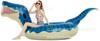 Flotador inflable de PVC para agua con forma de dinosaurio, cama flotante para montar en fábrica, suministros para natación