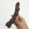 Estilo de Viaje Pinza de Plátano Mate Pinza Vertical Antideslizante para Cola de Caballo Pasador de Moda Elegante Adorno para el Cabello de Mujer Venta al por Mayor
