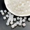 Contas Quadradas Contas de Vidro Imitando Cristal DIY Joias Feitas à Mão Pulseira Materiais para Contas Acessórios de Contas Soltas 4mm