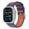 Adecuado para toda la gama de relojes inteligentes de Apple, Huawei, Xiaomi, Samsung y Garmin. Las correas de silicona con diseño de banda de rodadura se pueden usar universalmente.