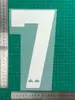 26-27 Kit de Local Toluca Talla Adulto A+ Número de Jersey Letra Impresión por Transferencia Térmica Número Pegatina de Transferencia Térmica