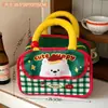 Bolsa de Almuerzo de Gran Capacidad Original Tengyi para Niñas, Bolsa Portátil para Lonchera para el Trabajo, Bolsa de Picnic de Papel de Aluminio Aislada y que Mantiene el Frío al por Mayor
