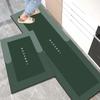 Tapete para Piso de Cocina Lodo de Diatomeas Tira Larga Absorbente de Agua Secado Rápido Felpudo Felpudo para Puerta de Entrada No Lavable Antideslizante Resistente a Manchas de Aceite Tapete para Pies