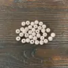 Acessórios para Joias DIY Macaron Contas Cerâmicas Galvanizadas 8mm Acessórios para Pulseira Contas Soltas Material para Pulseira Colar