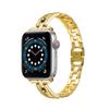 Diseño Redondo Hueco con Diamantes de Metal Adecuado para Apple Watch Series11/Se3 Correa de Reloj de Aleación Venta Directa de Fábrica