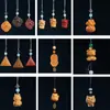 Yiming Xianyuan Sândalo Corrente de Celular Pingente Zodíaco Vários Materiais e Estilos Criativo DIY Joias Pingente Acessórios