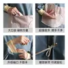 Delantal para cocina casera, impermeable y a prueba de aceite, overol de cocina para mujer, ropa de trabajo elegante con mangas largas