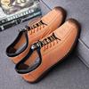 Sandalias Casuales para Hombre de Suela Blanda de Tendón de Res Directas de Fábrica de Mano Rápida Nuevas Sandalias de Verano Zapatos de Agujeros de Verano de Cuero para Hombre