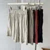 Shorts Casuales Plisados Holgados para Mujer, Delgados, Frescos, Cómodos, de Pierna Ancha, Pantalones Frescos, Adelgazantes, Combinan con Todo, para Caminar con Pereza, Pantalones Cortos Hot