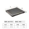 Plato para Pizza de Melamina Plato Plano Creativo para Sushi Plato Plano para Filete Occidental Plato para Pan Comedor Plato con Asa Vajilla para Emplatar Comercial