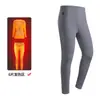 Traje inteligente de calefacción a temperatura constante para hombre y mujer, ropa interior térmica eléctrica, carga USB, a prueba de frío, térmico, con forro de terciopelo