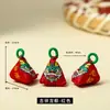 Bolsitas de Hilo de Colores del Festival del Bote del Dragón, Bolsitas de Incienso, Bolsitas de Hojas de Ajenjo, Colgantes de Zongzi Hechos a Mano para Manualidades DIY, Regalos para Actividades Infantiles al por Mayor